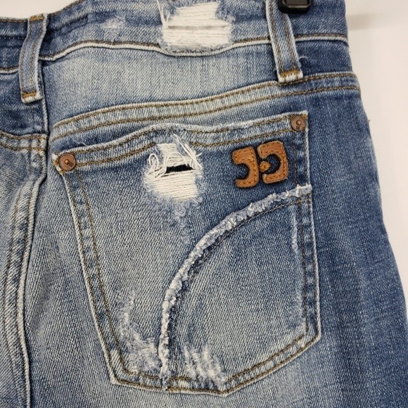 Joe’s Honey Fit Distressed Bootcut Jeans - Size 27 - Picture 8 of 14
